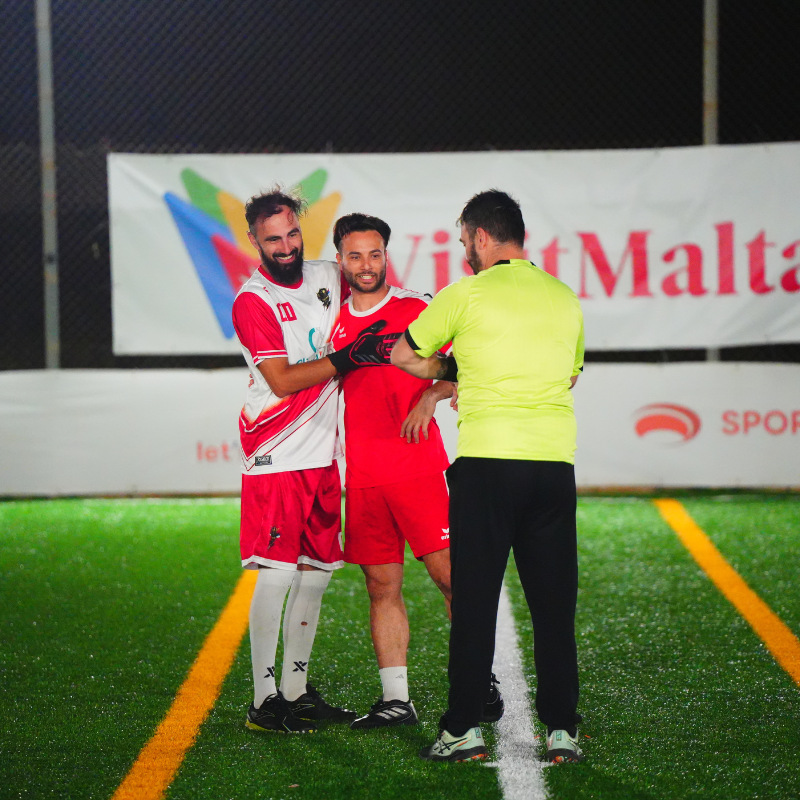 Socca Malta Pitch Action